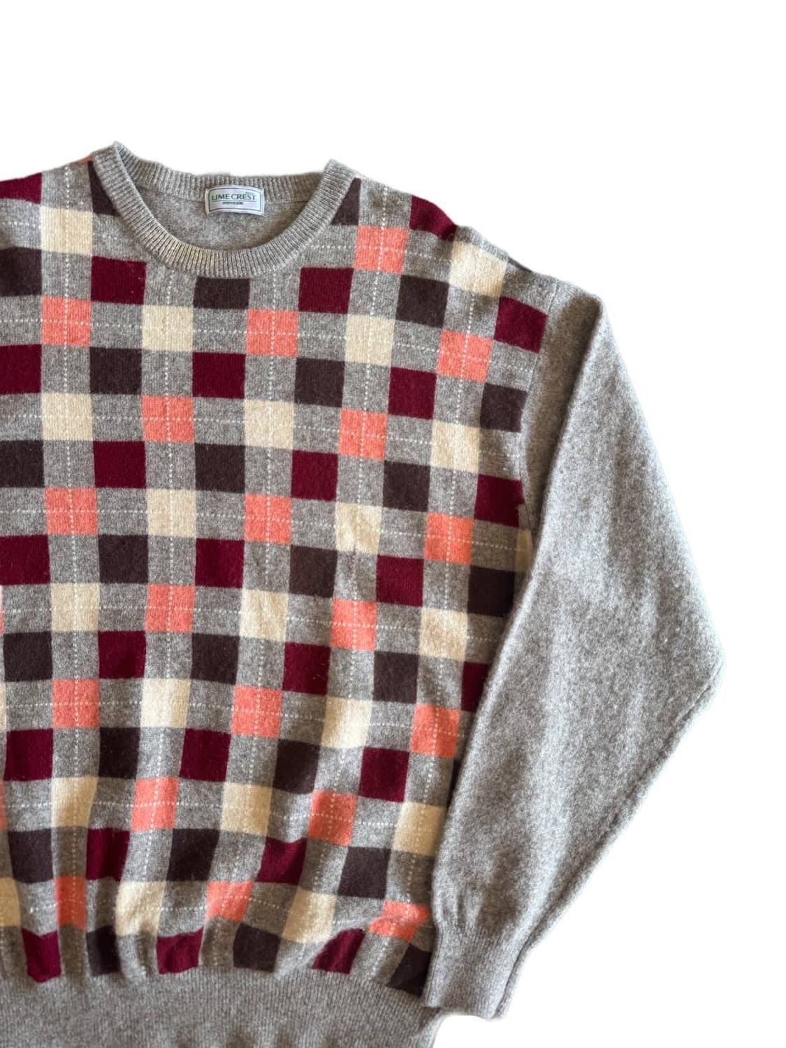 Lime Crest cashmere/wool sweater 상품이미지3