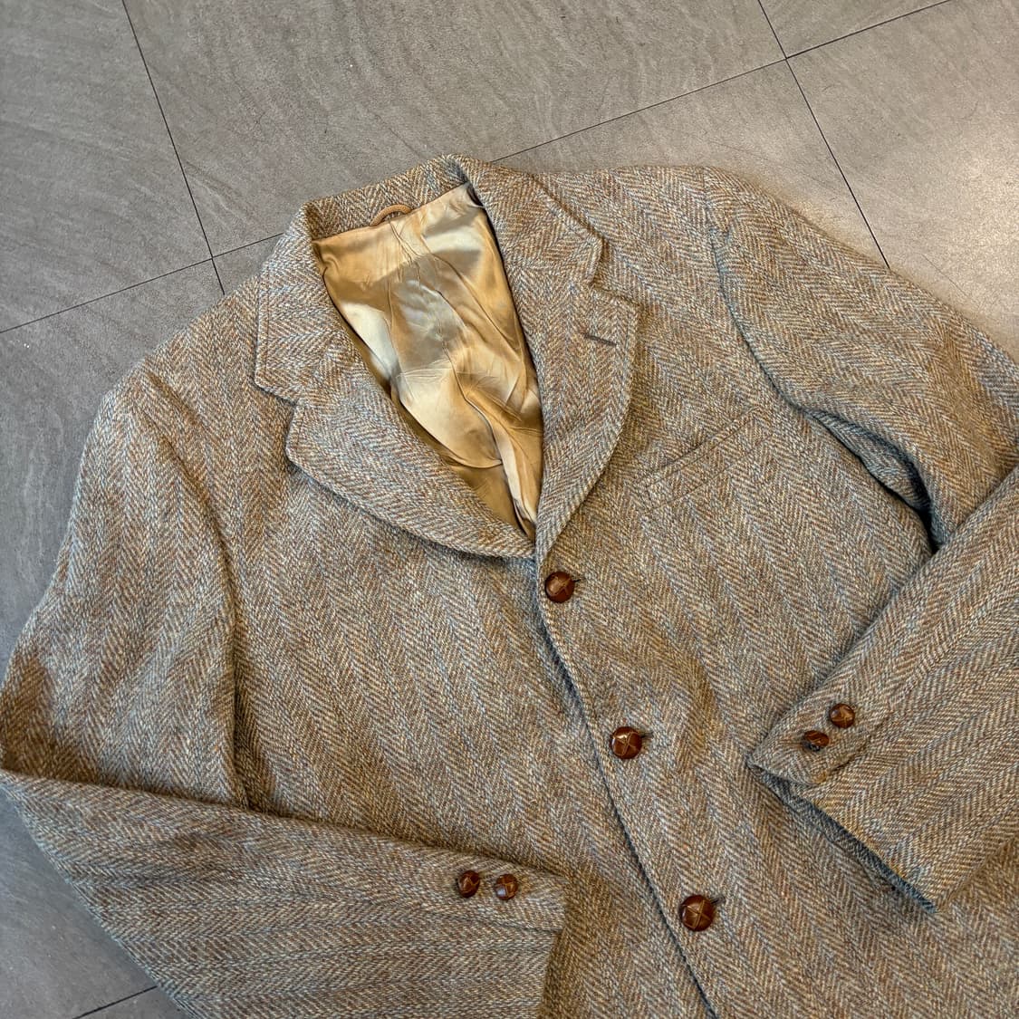 빈티지 해리스트위드 울 자켓  상품이미지2
