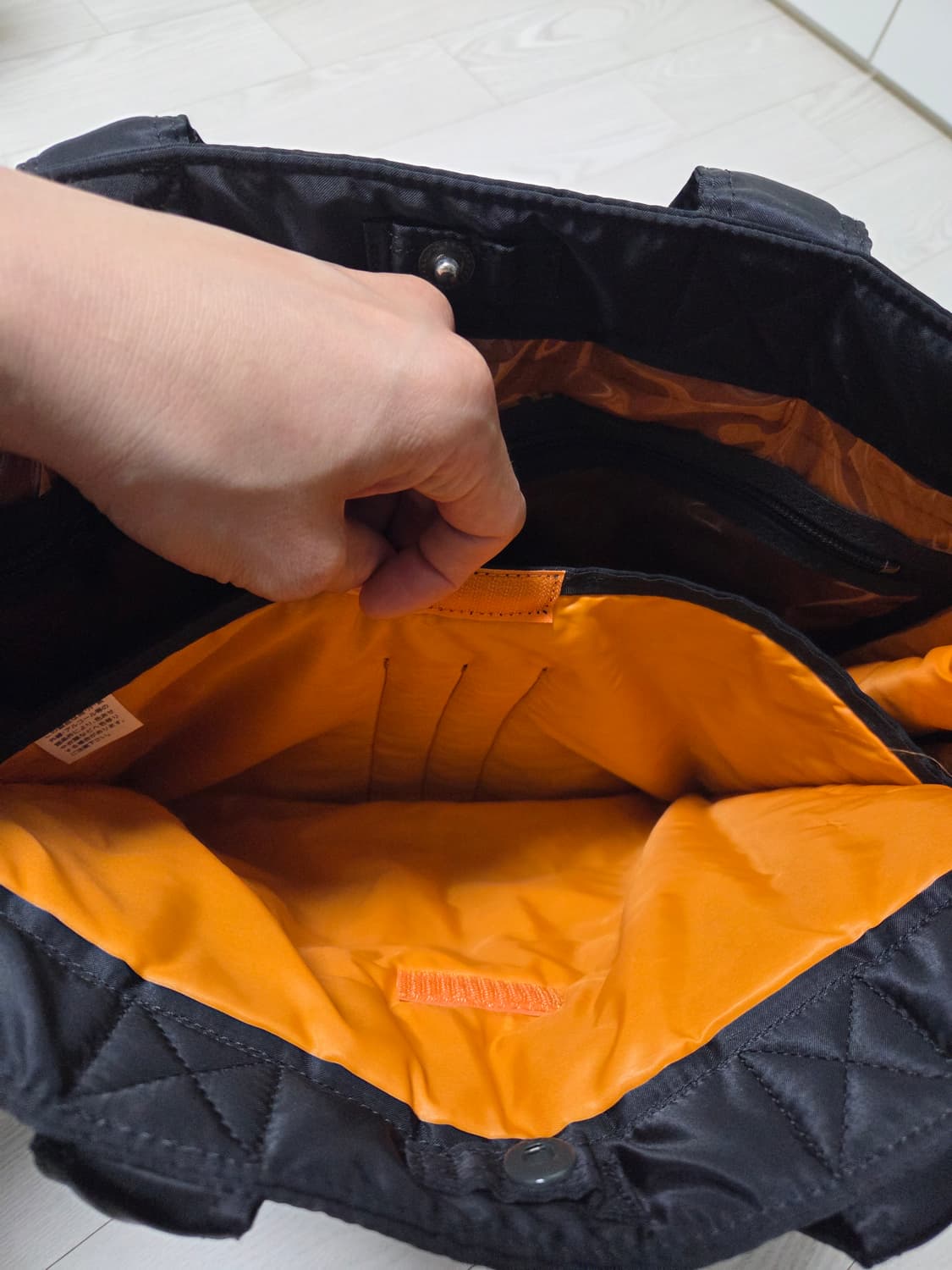 포터탱커 투웨이 토트백 블랙 상품이미지8