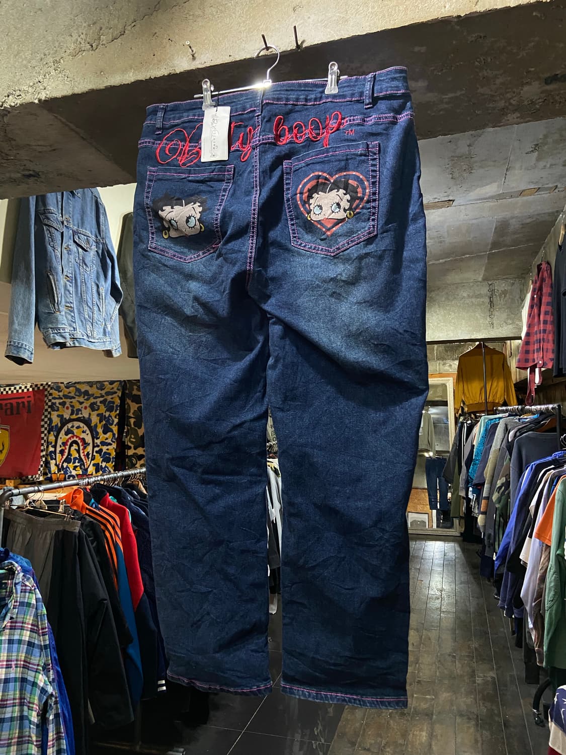 Betty Boop 베티붑 스트릿 팬츠 34 size 상품이미지2