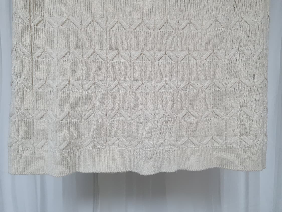 아이보리 니트 롱 스커트)44 상품이미지3