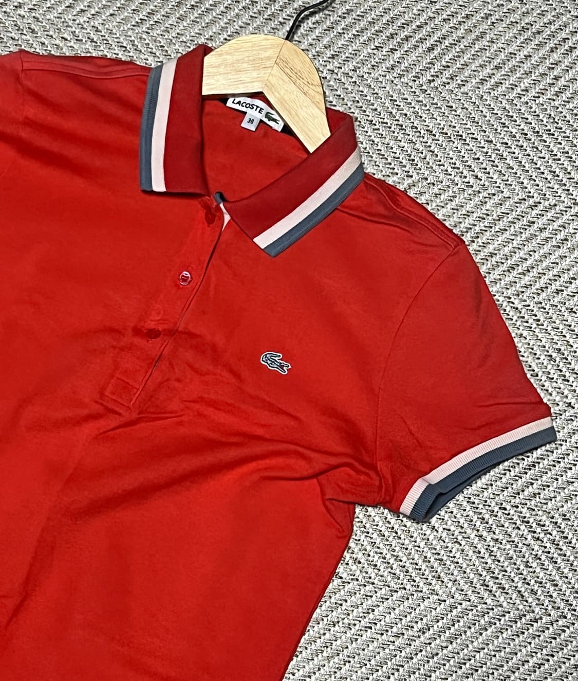 라코스테 폴로 카라 피케 원피스 36 (S)  상품이미지7
