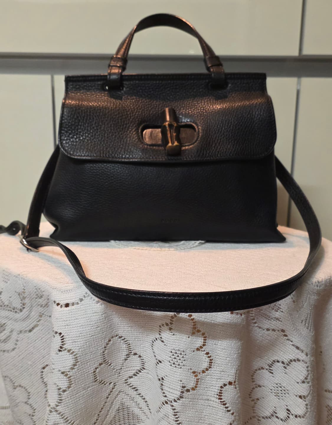 정품))구찌뱀부탑핸들 스몰 상품이미지1