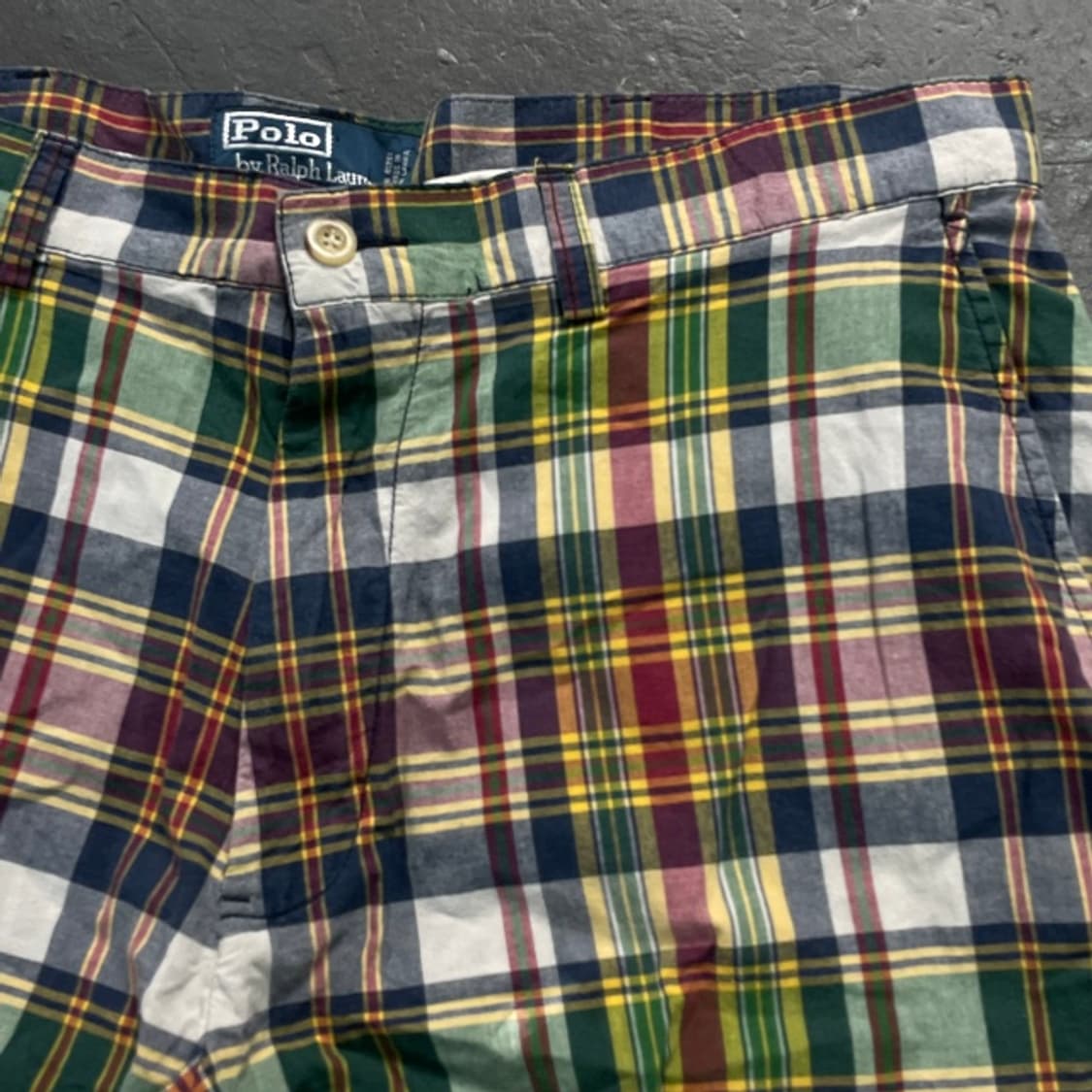 34 롤로 랄프로렌 체크 반바지 상품이미지2