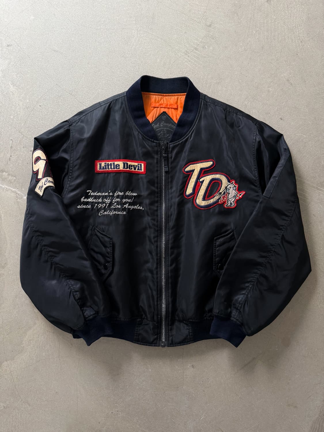 Ted Company USA MA-1 Flight Jacket  상품이미지3