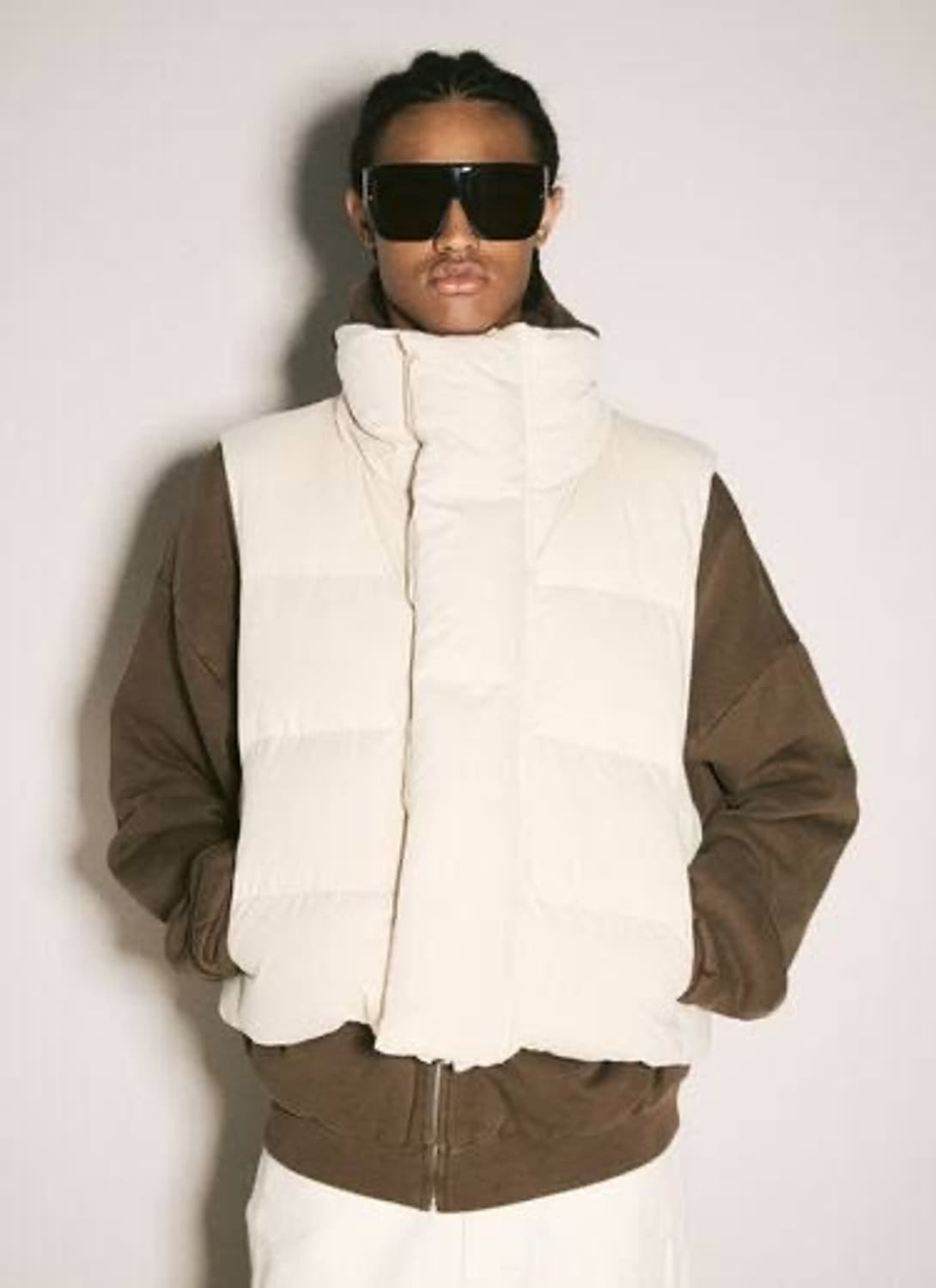 엔타이어 스튜디오 패딩 베스트 OFF WHITE(xs) 상품이미지1