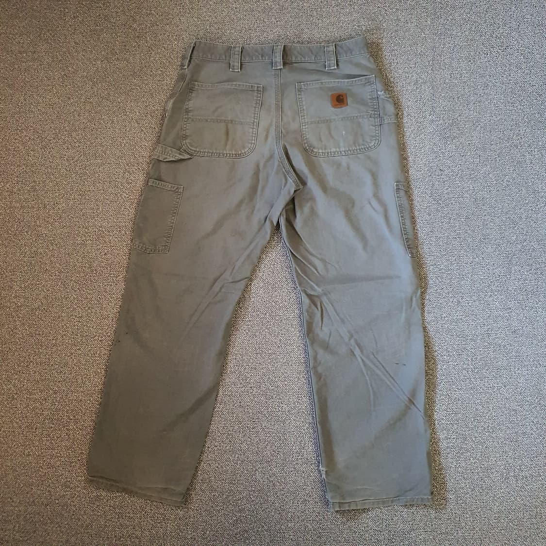 칼하트 B151 FAT 캔버스 워크 던가리 팬츠 no.94 상품이미지7