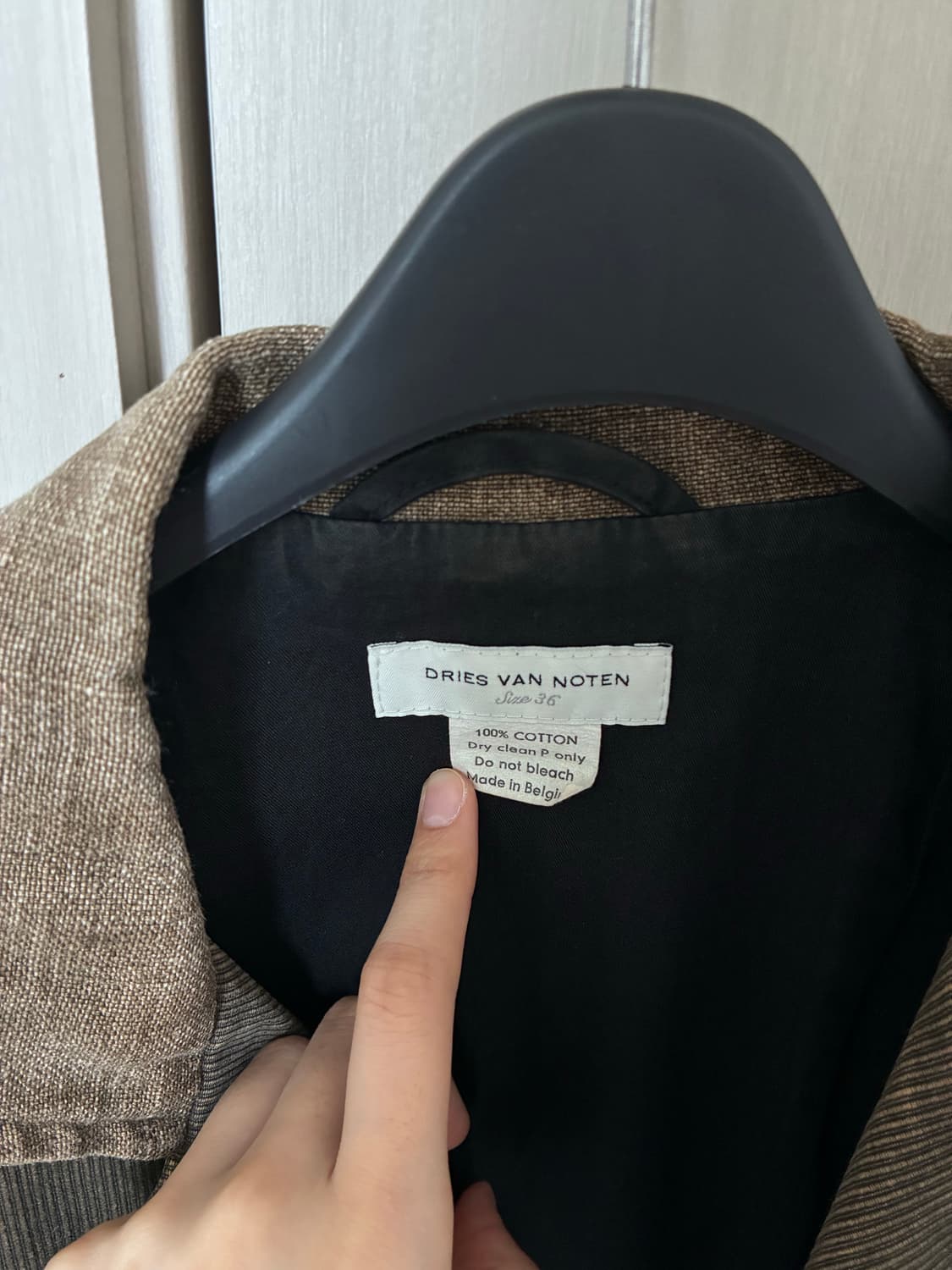 드리스 반 노튼 코튼 블레이저 상품이미지6