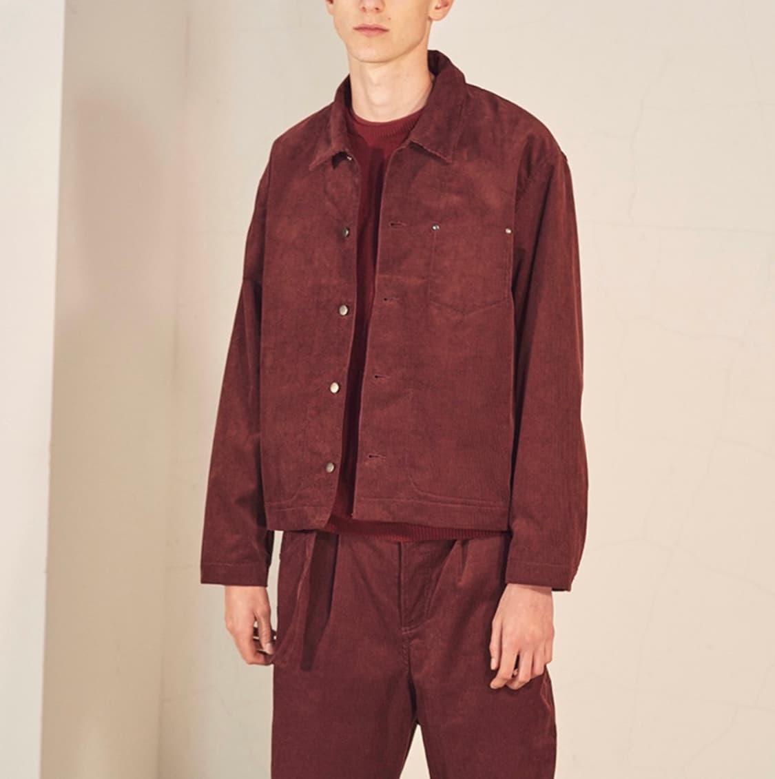 Undecorated Man 코듀로이 셔츠 자켓 상품이미지1