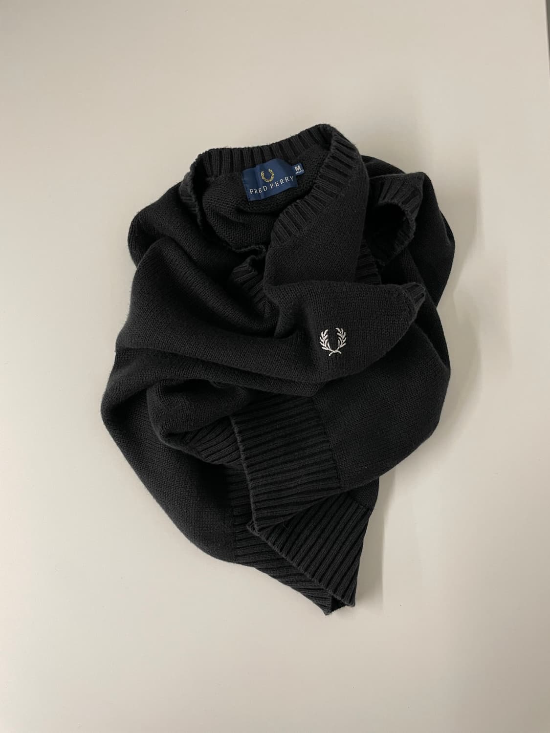 프레드페리 니트 베스트 상품이미지1