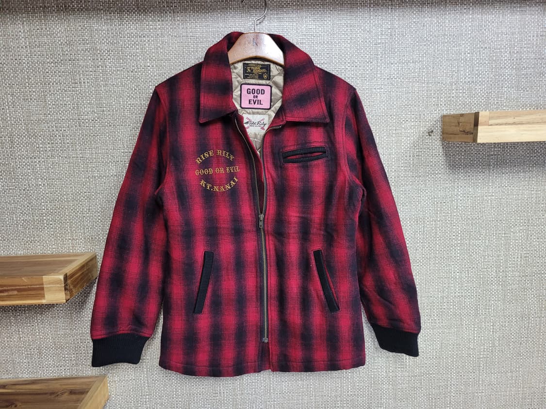 M 95사이즈 라이즈릴리 빈티지 자켓 아메카지 누빔 일본  상품이미지1