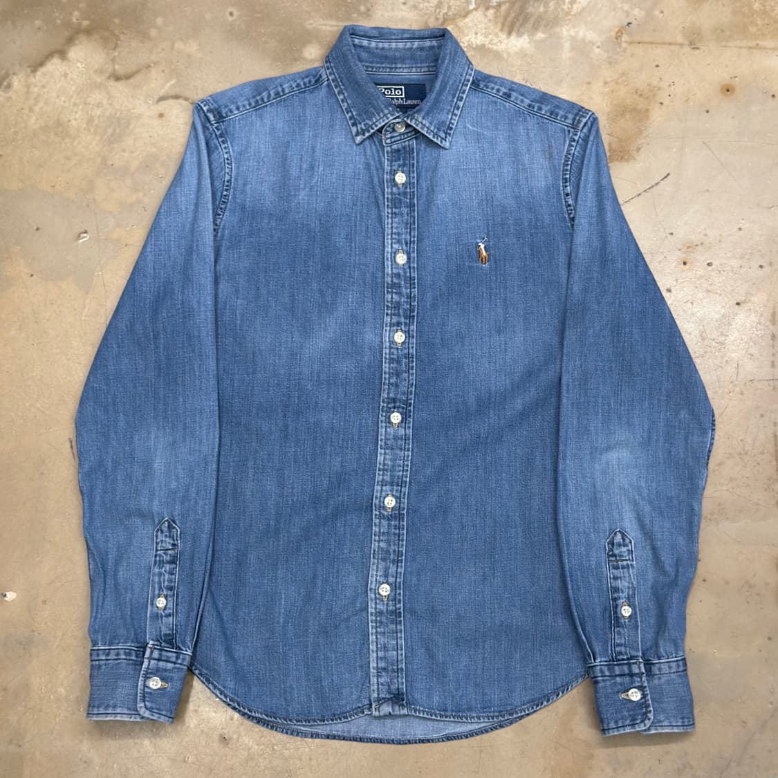 4 폴로랄프로렌 여성용 샴브레이 셔츠 상품이미지2