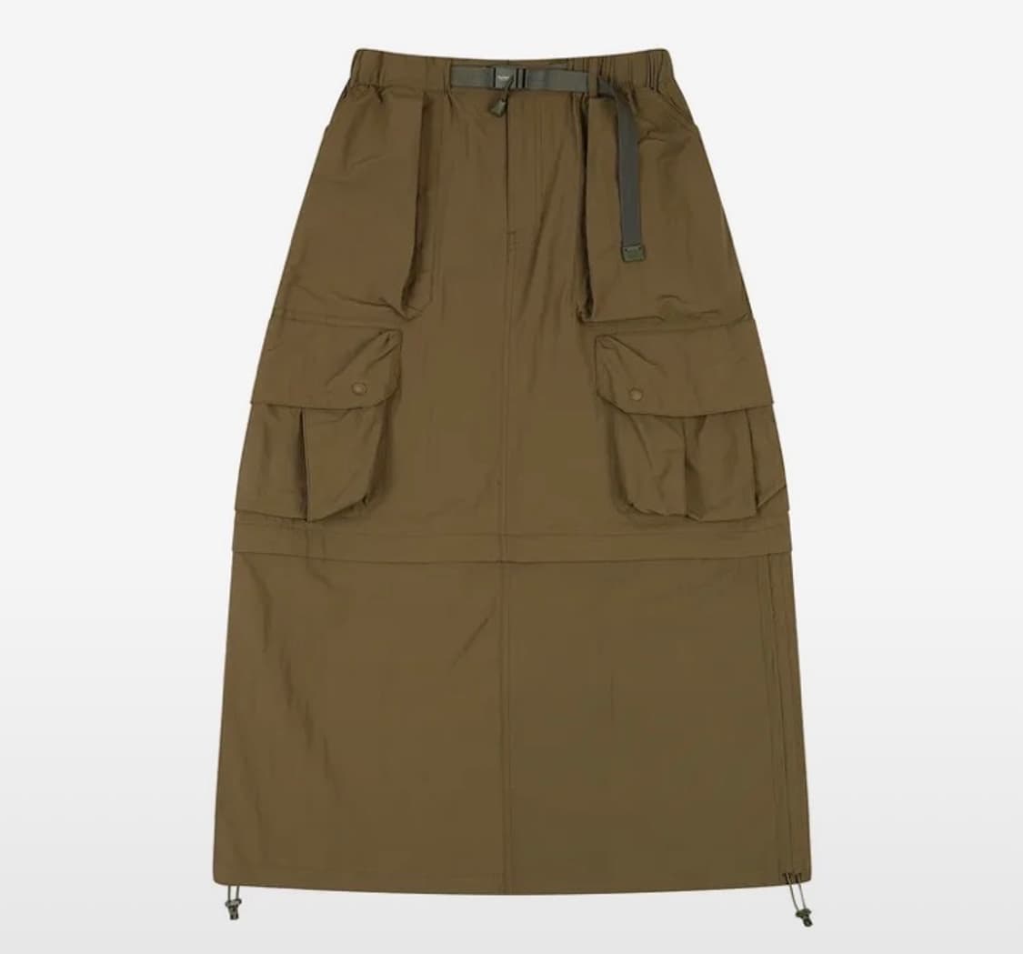 펜필드 투웨이 유틸리티 카고 포켓 롱 스커트 (브라운/S사이즈) 상품이미지1