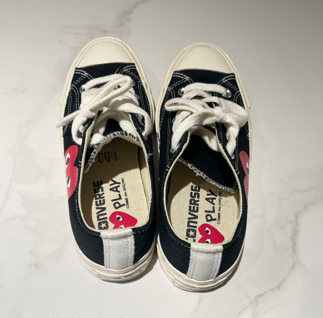 [착용 5회 미만] 민트급 꼼데가르송 컨버스 [220] 상품이미지4