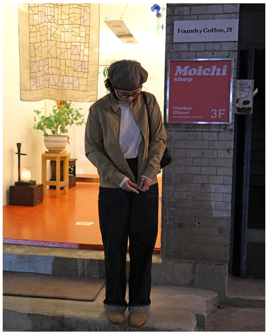 본쿠라 스윙 탑 자켓 36사이즈 (추천 55-66) 상품이미지5