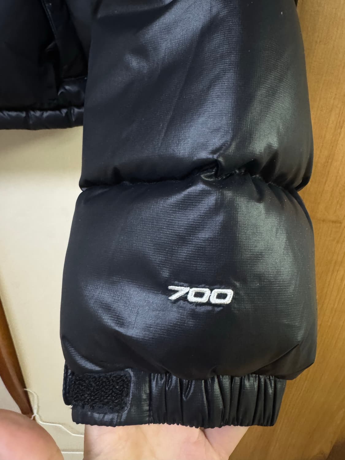 노스페이스 눕시 700 크롭 패딩 상품이미지2