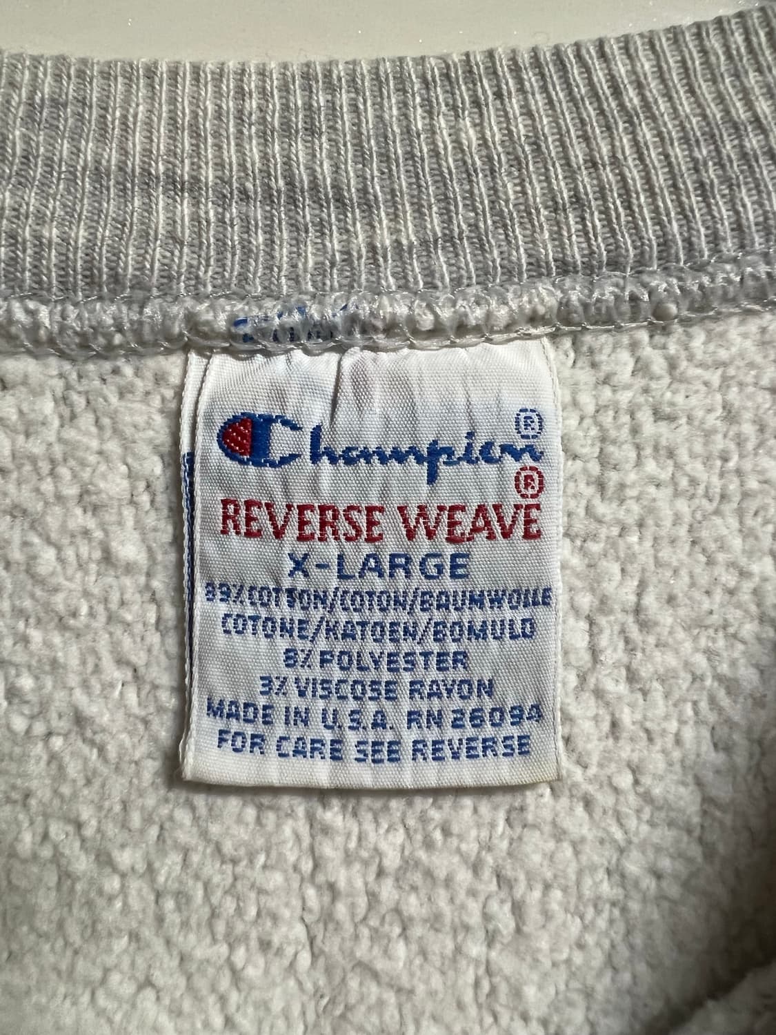 빈티지 90‘s 챔피온 리버스위브 레이커스  상품이미지5