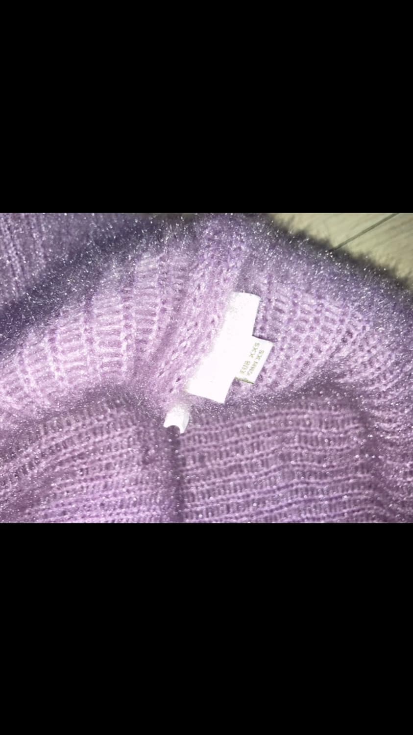 노르딕 글리터 빈티지 니트 목폴라 상품이미지3