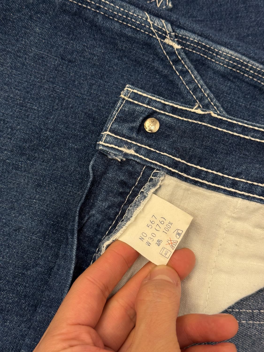 Bobson Buckle-Back Carpenter Straight Pa 상품이미지8