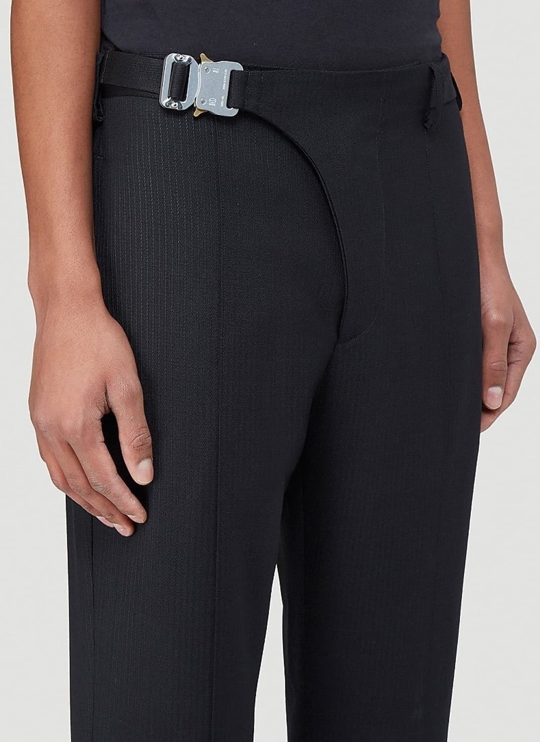 알릭스 1017ALYX 9SM STIRRUP 롤러코스터 실버팬츠 블랙48 상품이미지2