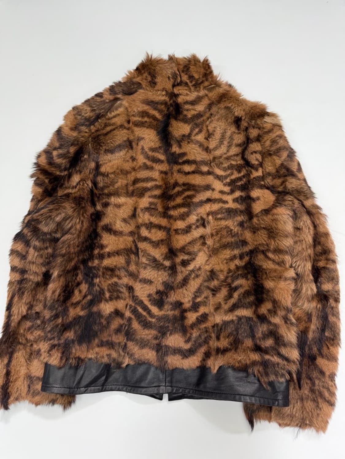 VTG TIGER PATTERN FUR JACKET 상품이미지8