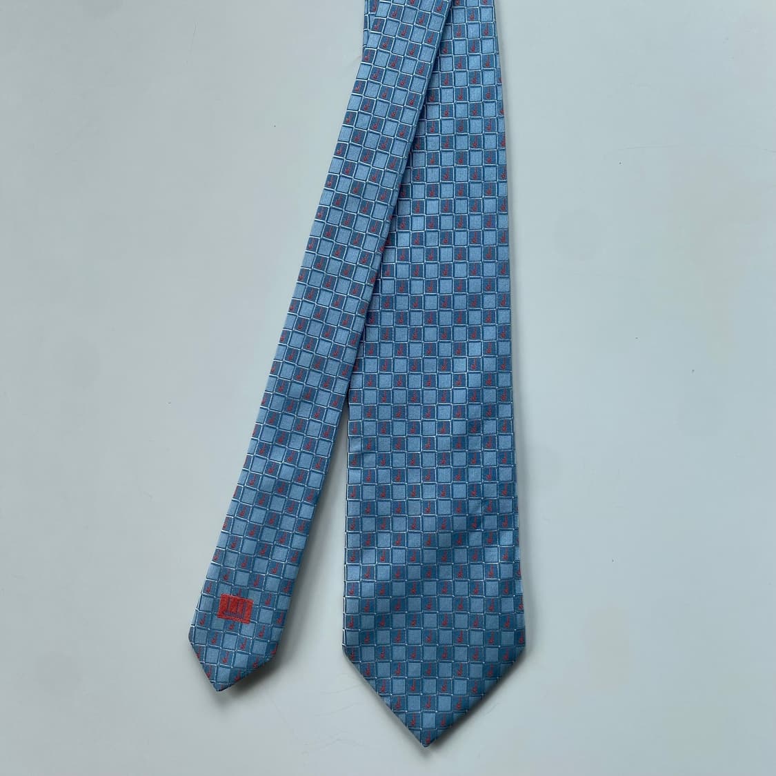 던힐 모노그램 정품넥타이 명품 (dunhill) 상품이미지2
