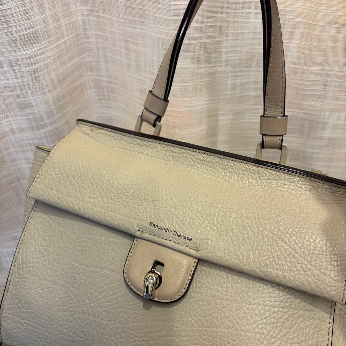 정품 사만다타바사 사첼 토트백     상품이미지4