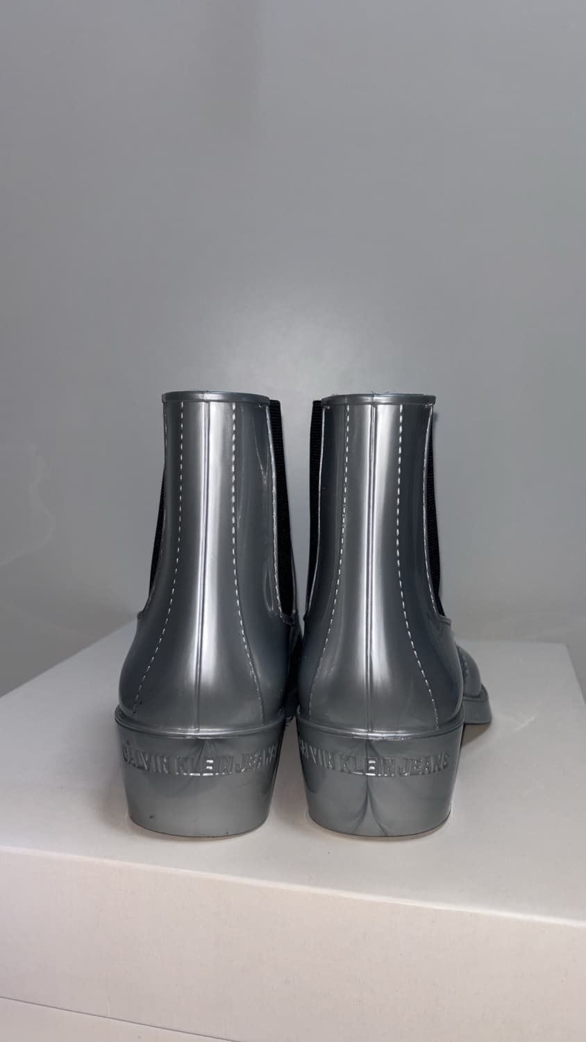 라프시몬스 캘빈클라인 205w39nyc 러버 레인 부츠 실 버 42 상품이미지3