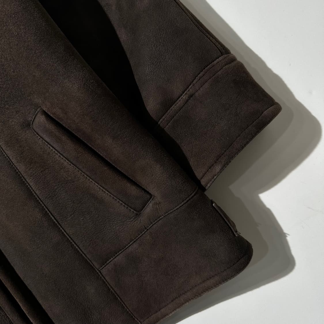 Gallucci 램스킨 시어링 무스탕 싱글 자켓 상품이미지4