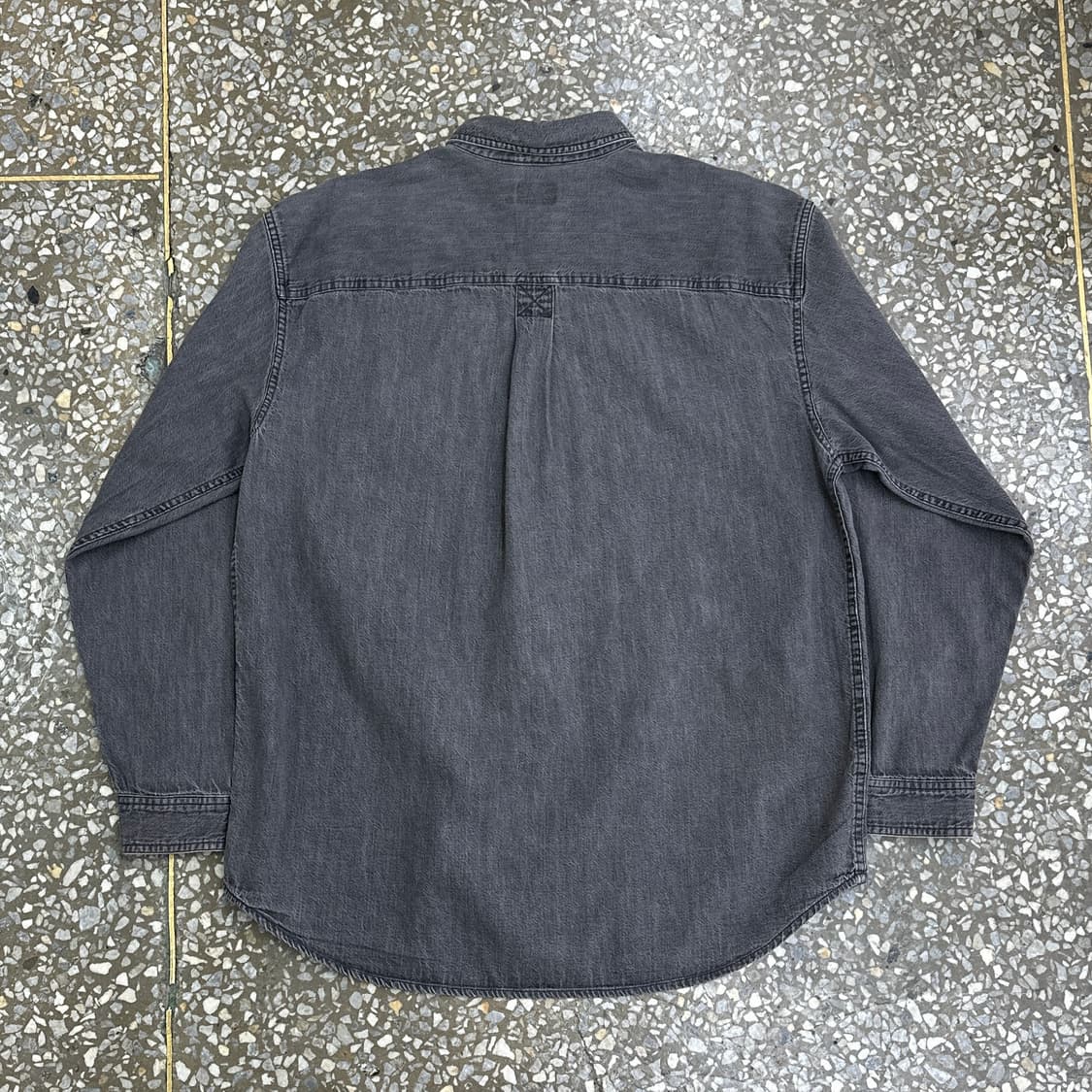 엘엘빈 블랙 데님 셔츠 L 상품이미지2