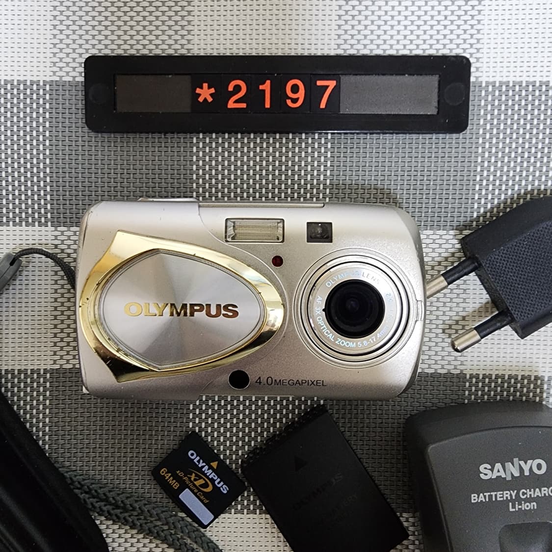 올림푸스 뮤 디지털 410 디지털카메라 파우치포함 상품이미지2