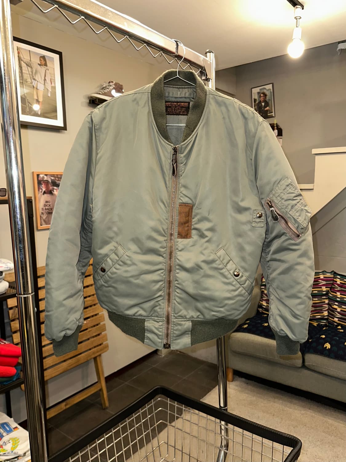 Cab Clothing ma-1 reissue Usaf flight  상품이미지4