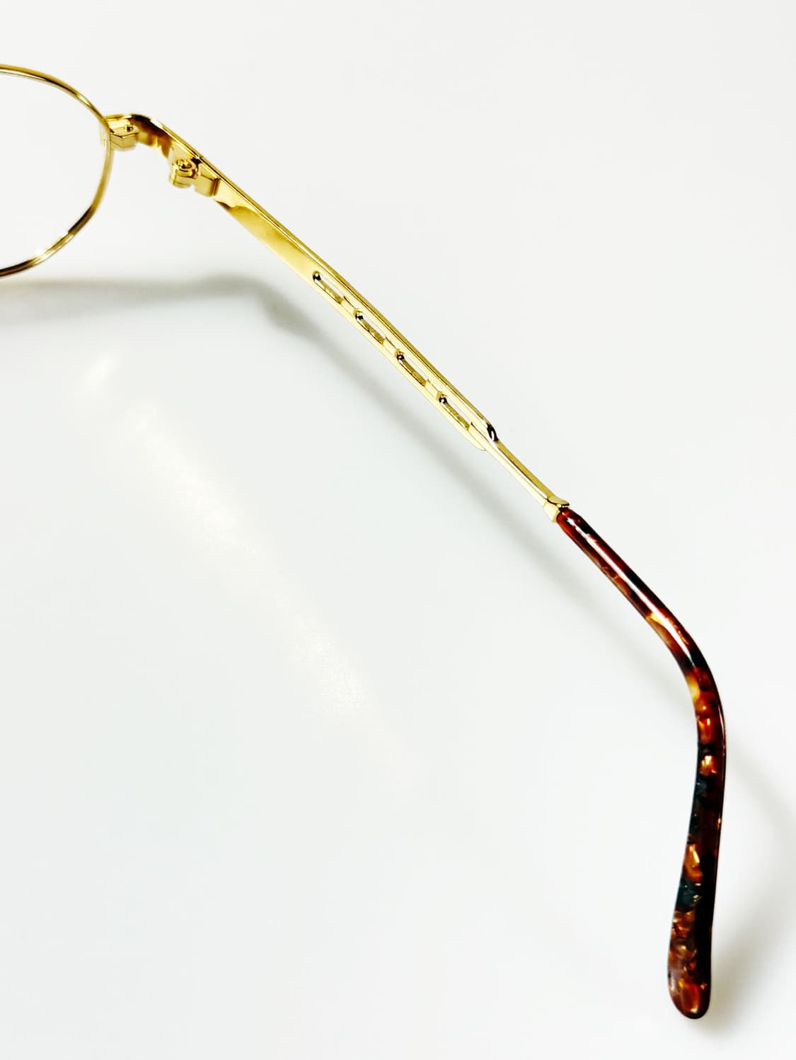 90s GIORGIONE 골드 오벌 메탈 프레임 빈티지 안경 상품이미지7