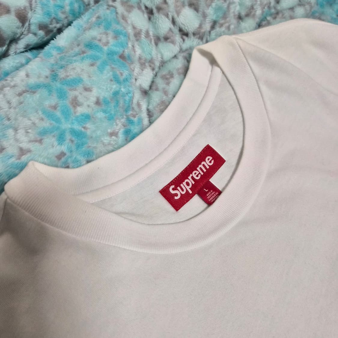 슈프림 25SS 스몰 박스 티셔츠 화이트 L 상품이미지5