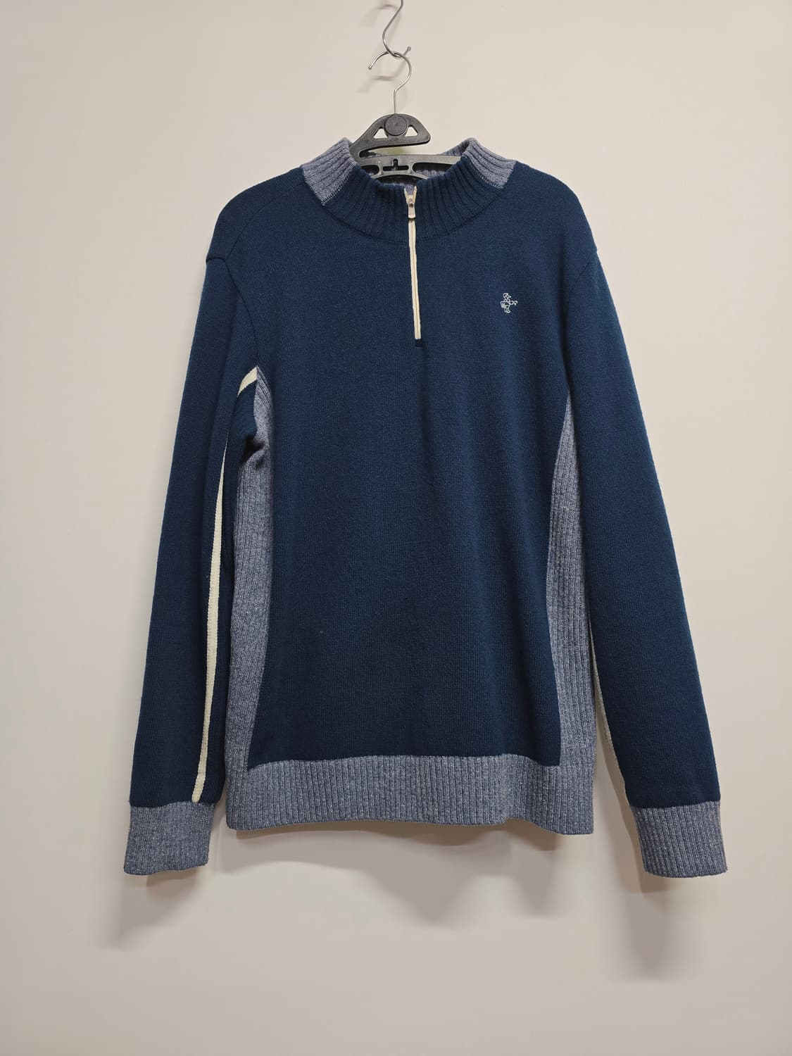 루이까스텔 네이비 하프넥 니트 방풍집업 100 상품이미지1