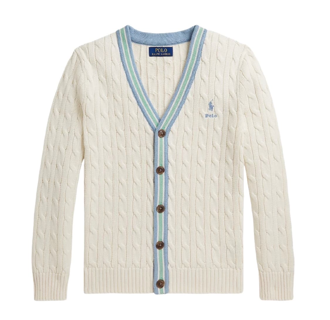 [미 시착 새 상품] 폴로 랄프로렌 보이즈 가디건 m 상품이미지1