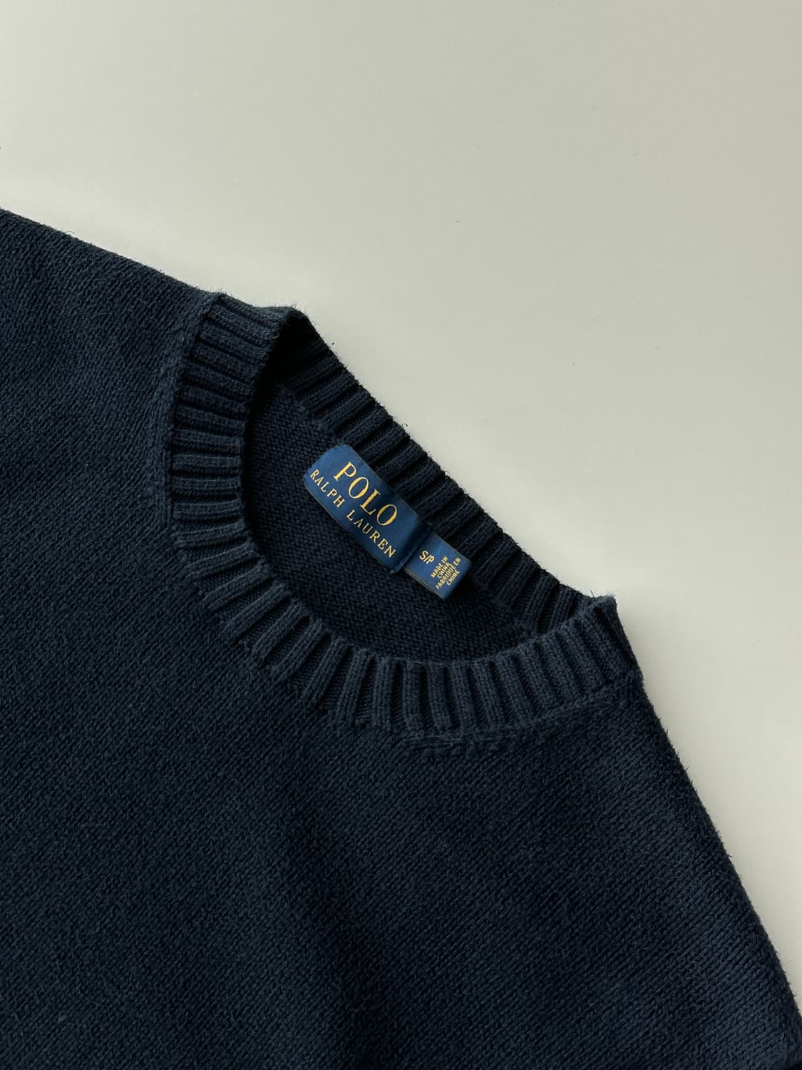 폴로 랄프로렌 라운드넥 니트 S 상품이미지4