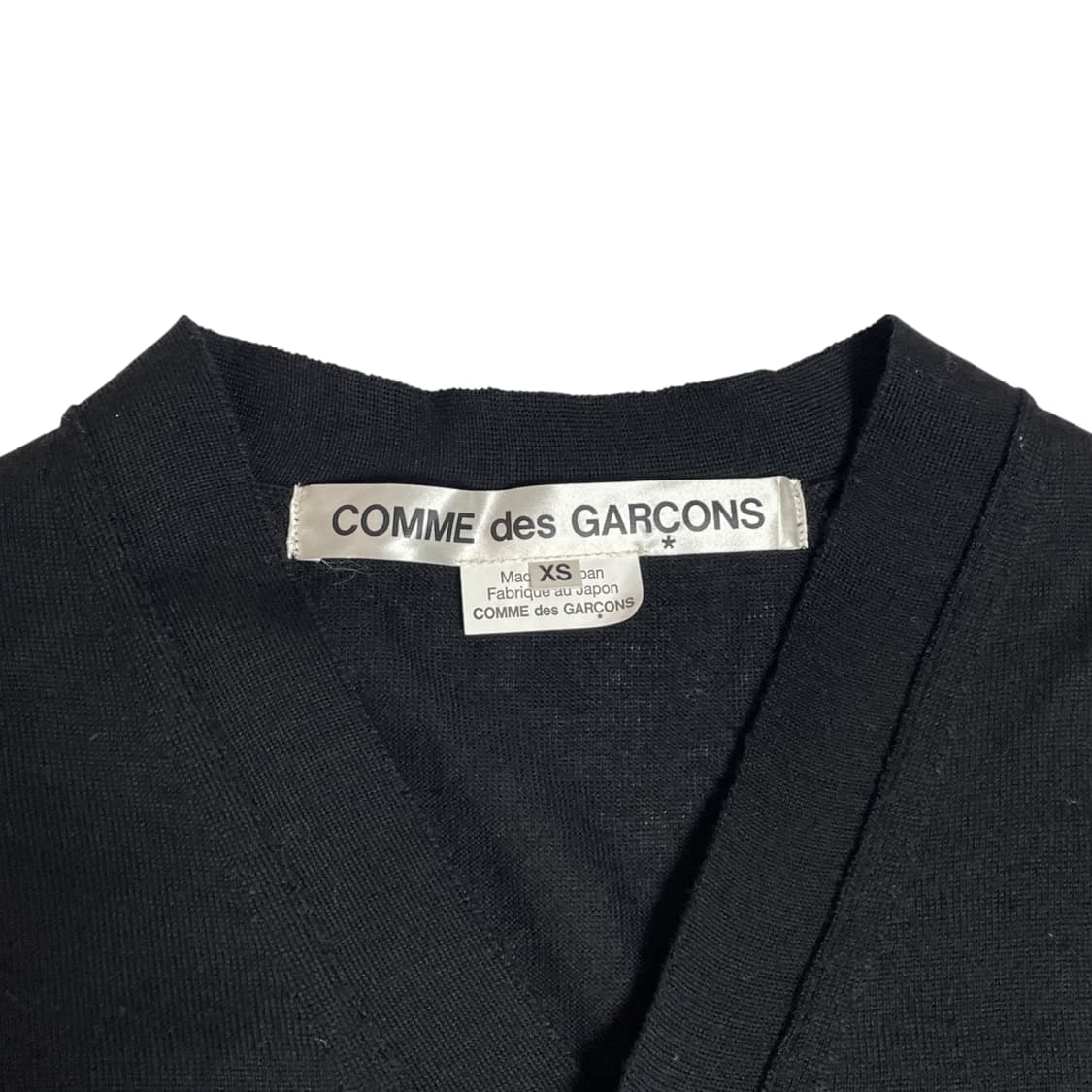 꼼데가르송 울 가디건 AD2014 상품이미지4