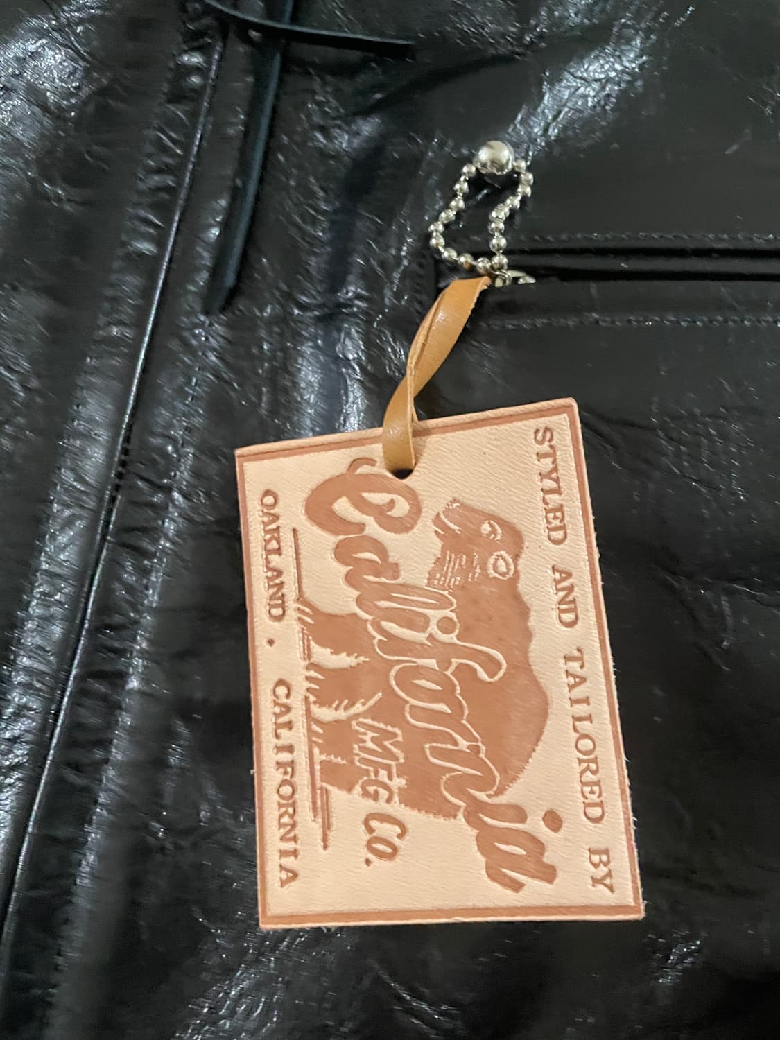 레이보우 컨트리 허큘리스 레더 자켓 블랙 새상품 42 사이즈 상품이미지3