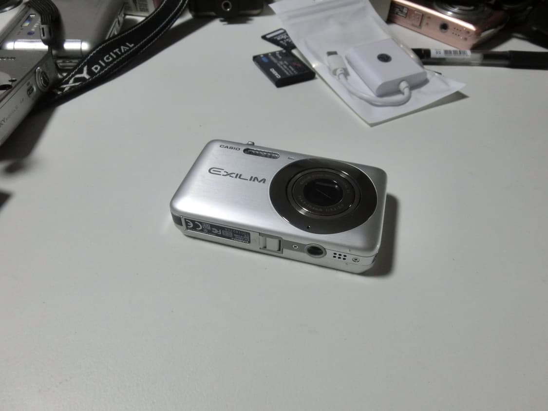 희귀 매물 예쁜 핑크 카시오 엑슬림 ex-zr400 상품이미지6