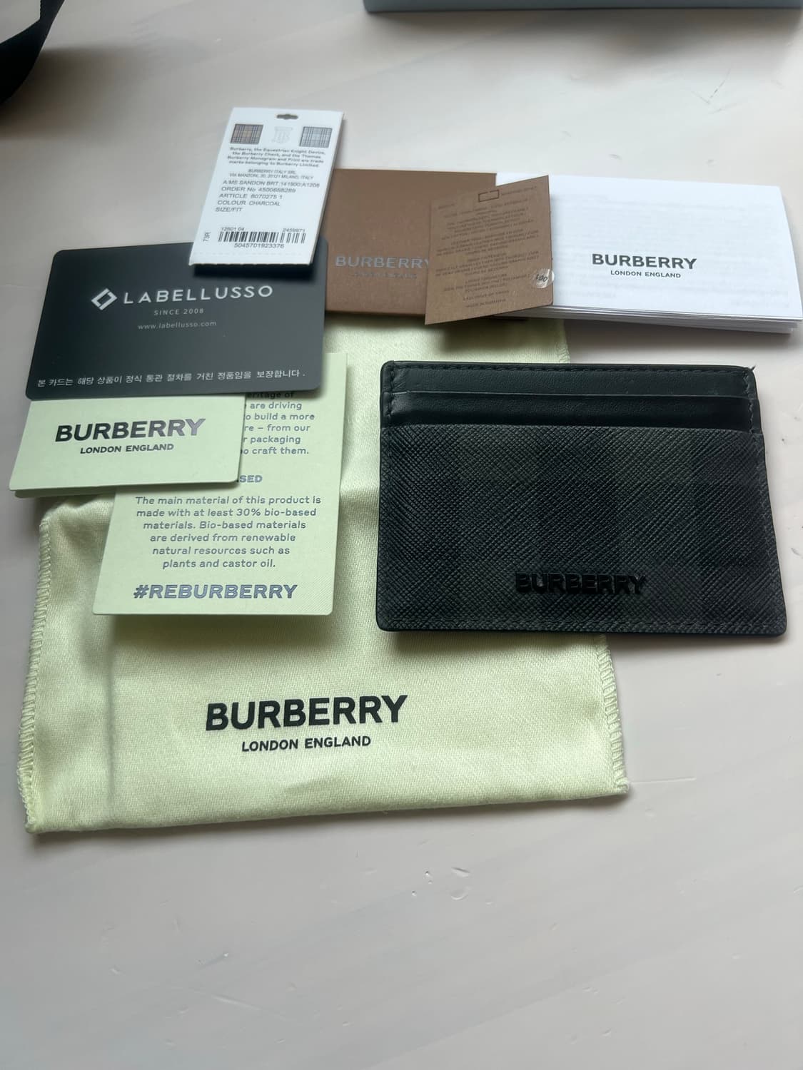 버버리 카드지갑 상품이미지2