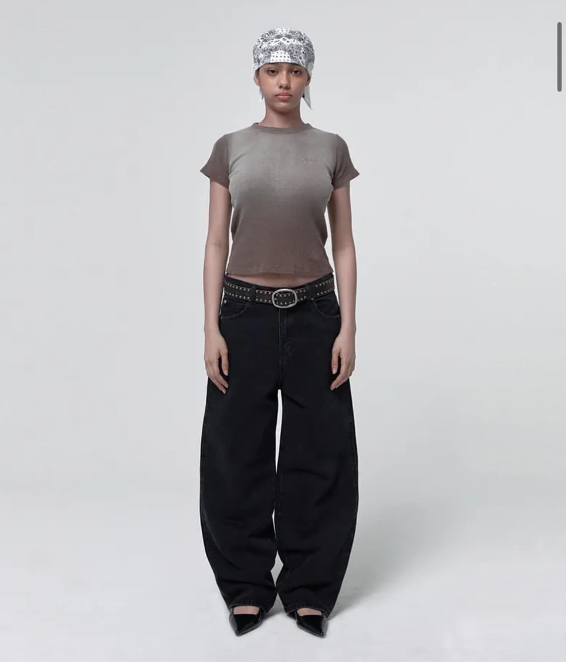 스웨이드 washed thermal logo tee 로고티 상품이미지1