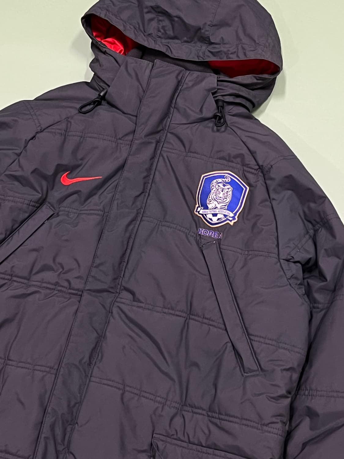 (M) 나이키 00s 올드스쿨 국가대표 2way 솜패딩 자켓 상품이미지3