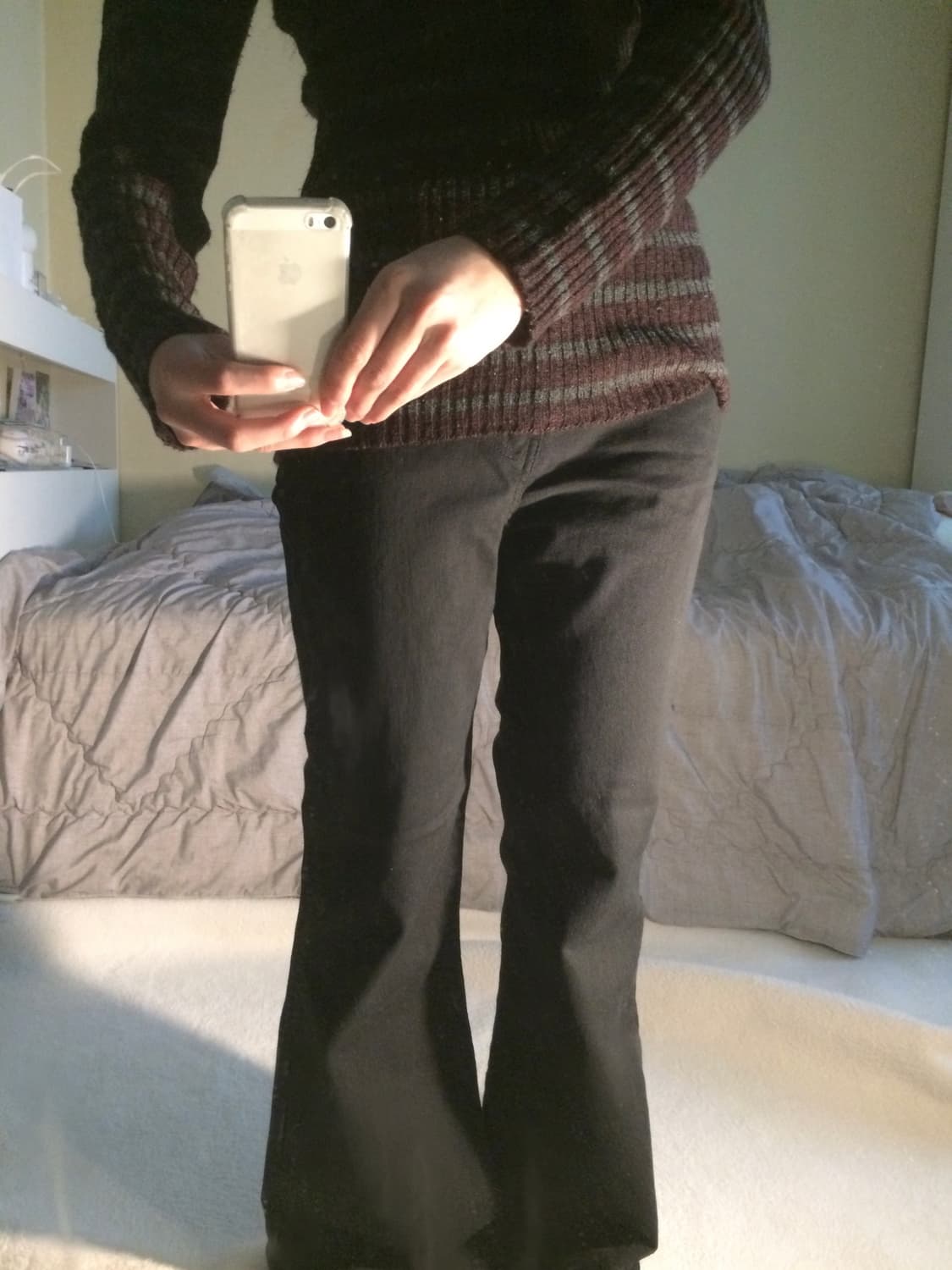 mid-rise boots cut jeans 상품이미지3