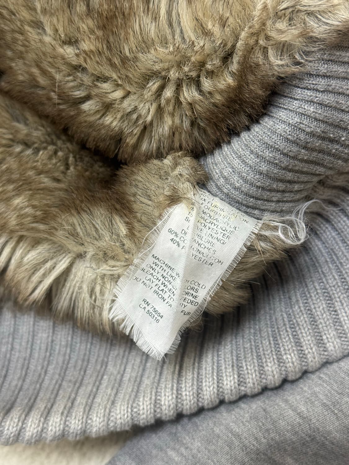 아베크롬비 울프죠 그레이 투웨이 후드집업 상품이미지5