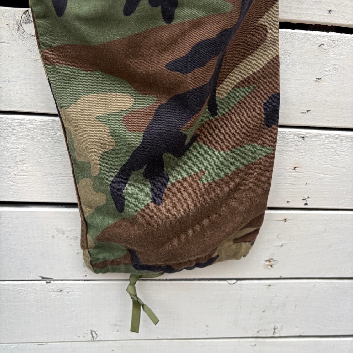 Vintage 90s 오리지널 미군 우드랜드 BDU 팬츠 상품이미지6