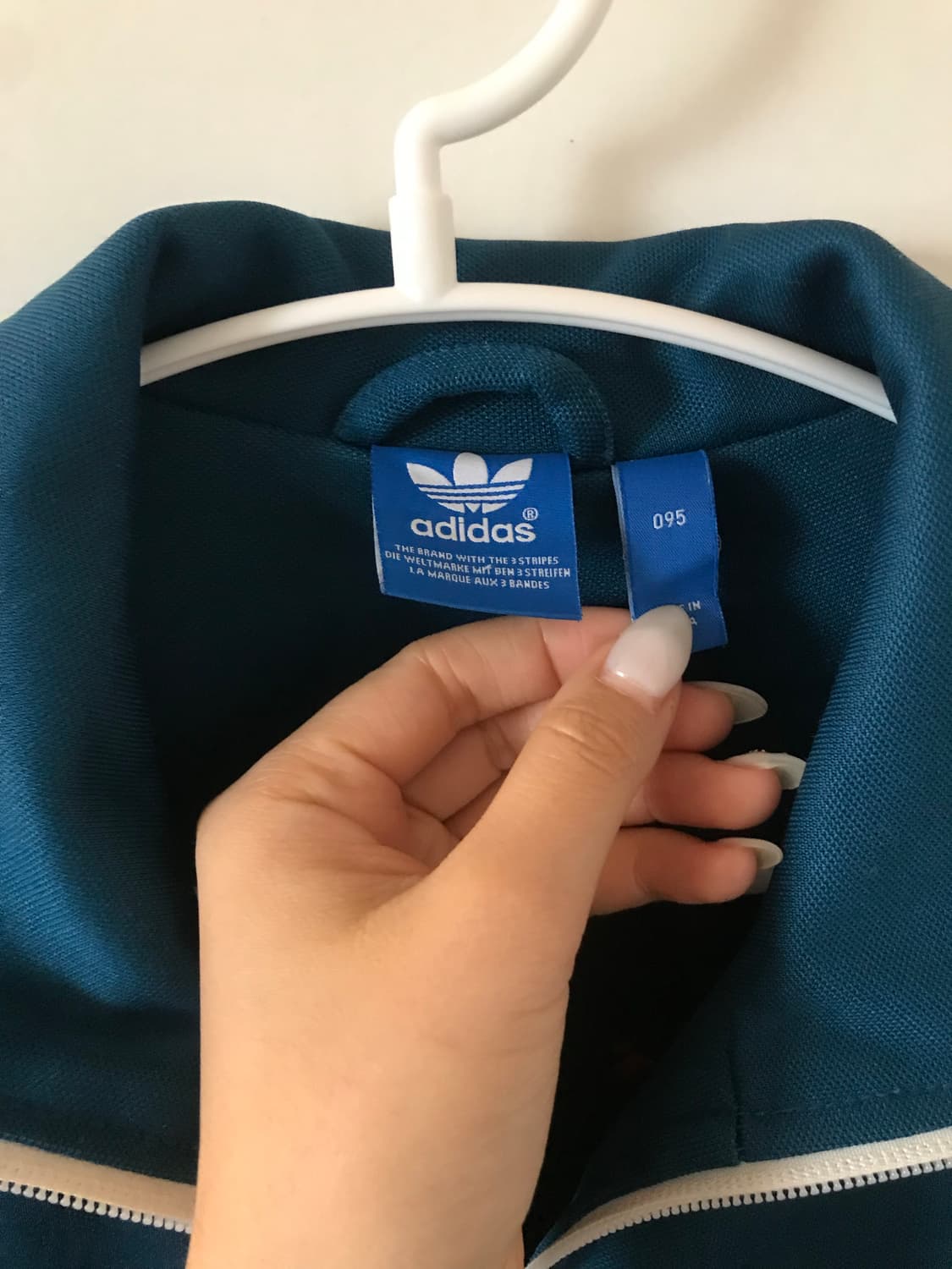 아디다스 유로파 져지 트랙탑 청록 상품이미지6