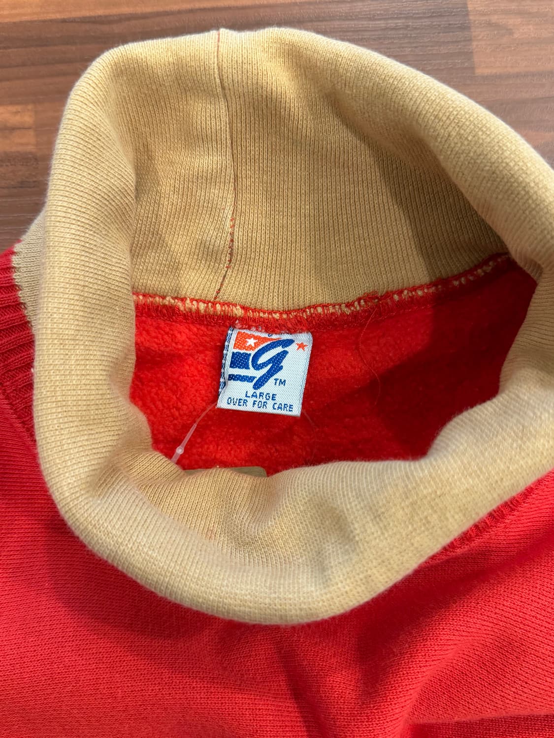 90s The game NFL 샌프란시스코 49ERS 터틀넥 스웻셔츠 상품이미지9