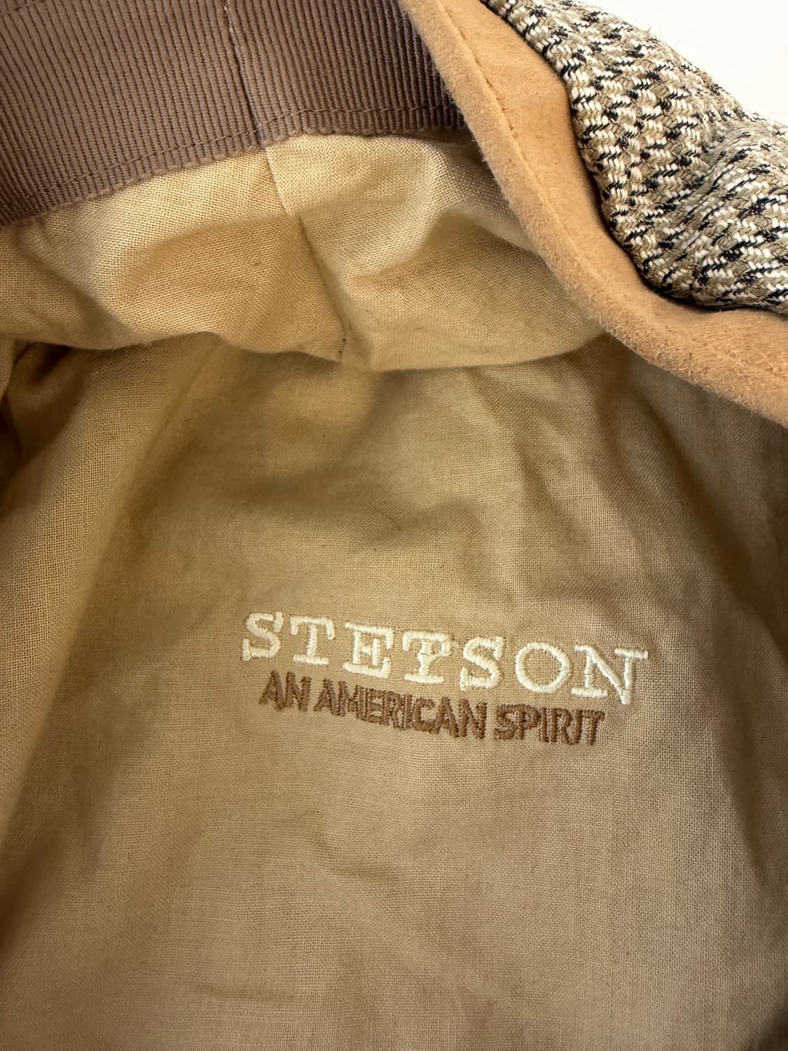 STETSON 스텟슨 하운드체크 스웨이드 뉴스보이캡 빵모자 베레모 벙거지 상품이미지4