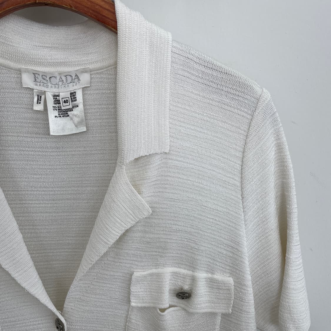 에스카다 버튼 반팔 원피스 상품이미지3